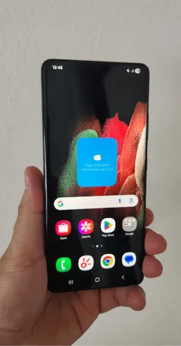 Tela Original Samsung S21Ultra Retirada