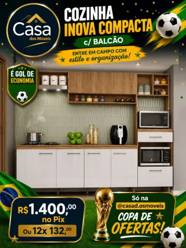 Cozinha Inova Compacta 2.40