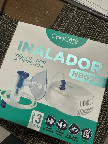 Inalador Nebulizador e compressor Concare 