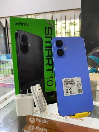 Infinix Smart 10 128GB/4RAM, Novo, Lacrado, Pronta Entrega (01 Ano de Garantia)!