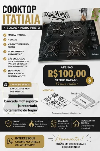 Fogão barato