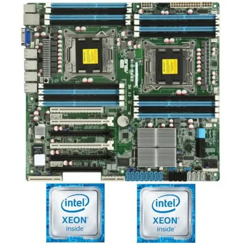 Kit upgrade Asus Z9PE-D16 + 2x Xeon 2667 V2