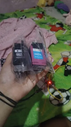 Cartuchos  de impressora  HP 662 preto e colorido 