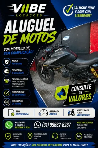 FAZER 150 PARA ALUGUEL