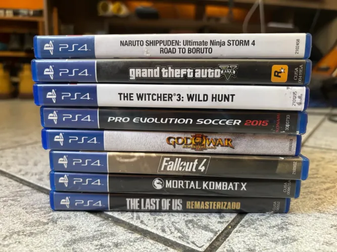 Lote de jogos PS4