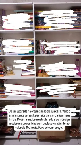 Estante de livros