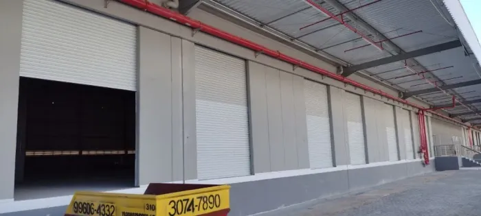 Portas automáticas de aço