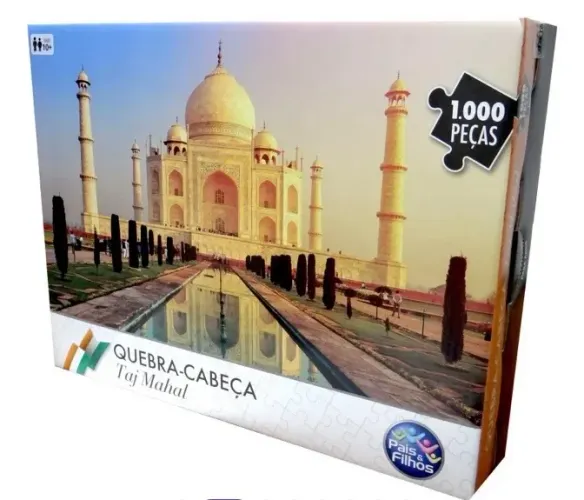 Quebra cabeças 1000 peças Taj Mahal