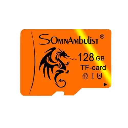 Cartão de Memória 128GB Somambulist Classe 10 U3 Alta Velocidade