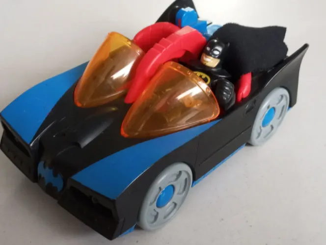 Batman + Batmovel Imaginext 