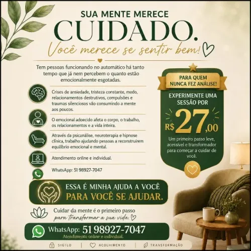 Psicanalista e hipnose de regressão 
