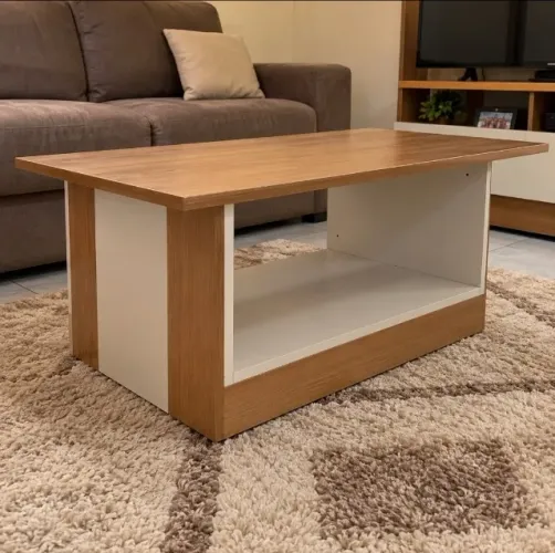 Mesa de Centro Com 38cm de Altura (Entrega Imediata Produto Novo)