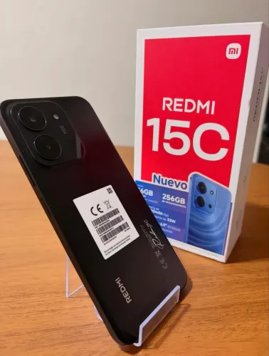 Xiaomi Redmi 15C 128G Preto Lançamento - Produto novo da caixa lacrada