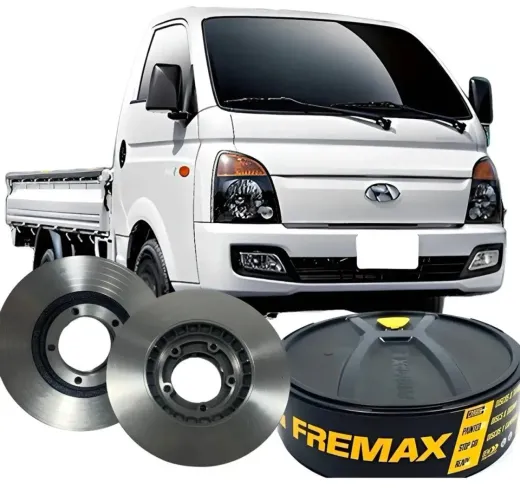 Par de discos de freio Hyundai HR