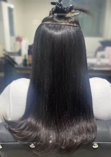 Brasileiro Mega hair liso 40cm