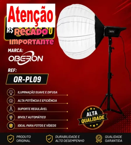 Luz profissional de estúdio