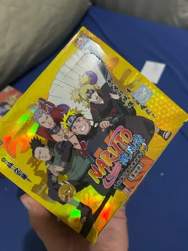 Box Naruto com 234 cards oficiais 