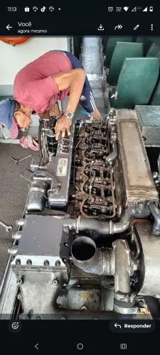 Vendo máquina yanmar 400 Hp 