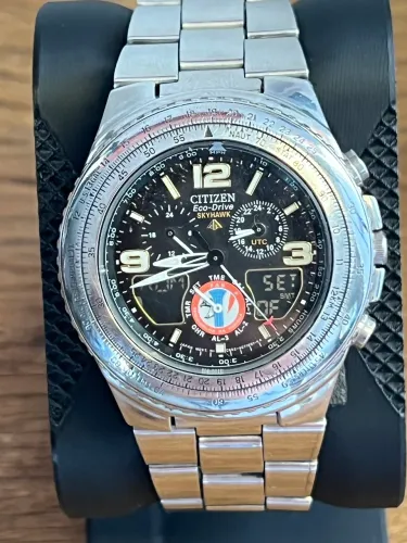 Citizen Eco-Drive Skyhawk FAB - Esquadrilha da Fumaça.