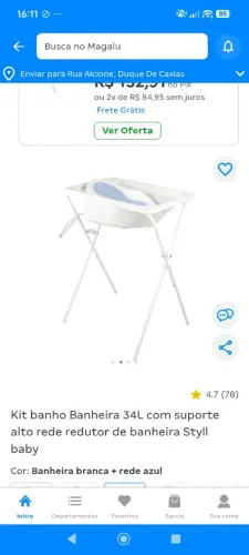Banheira Bebê