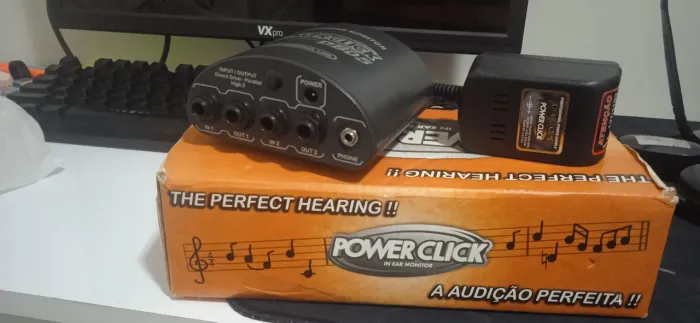 Amplificador de fone de ouvido Power click DB05 