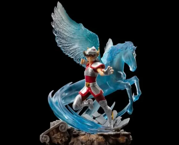 Seiya Iron Studios Deluxe Cavaleiros do Zodíaco