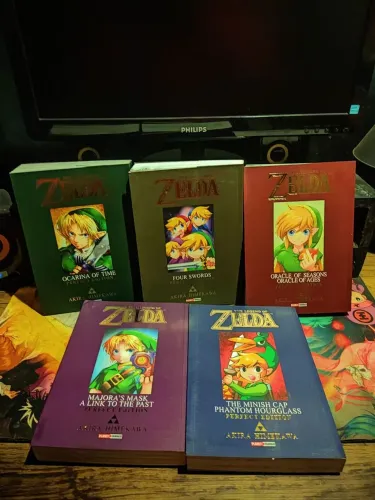 Coleção Mangá Zelda Completo
