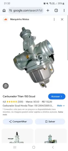 Carburador da 150