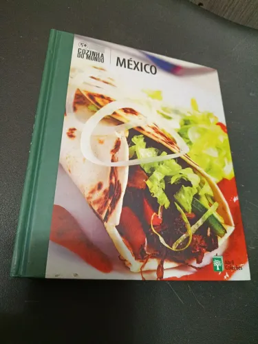 Culinária mexicana livro Abril cultural capa dura
