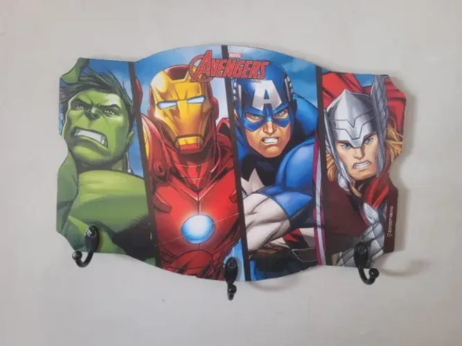 Gancho organizador - Marvel Avengers
