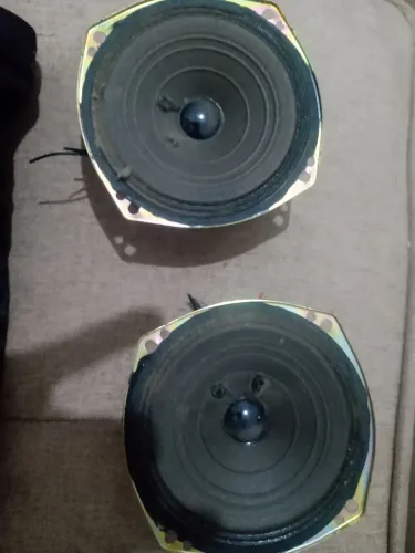 Par de alto falantes 4 ohms 4 polegadas 