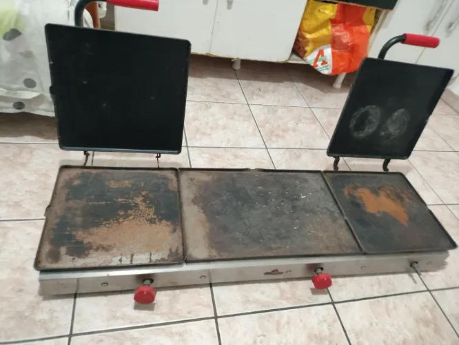 Chapa Industrial Dupla com Prensa