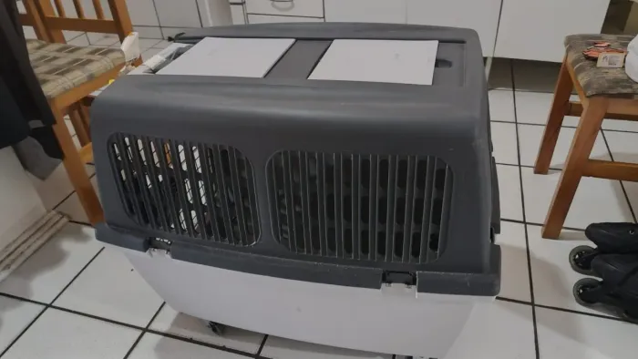Caixa de transporte aéreo para pet