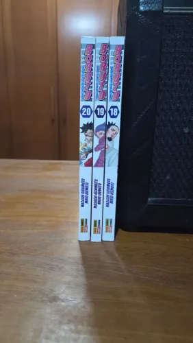 Mangás Boruto: Naruto Next Generations - Volumes 18, 19 e 20 (Panini).