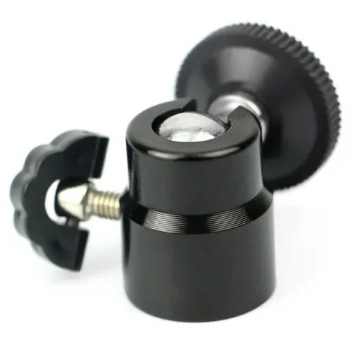 Adaptador Ballhead 1/4 Tripe Ring Light Pedestal Rosca 360º