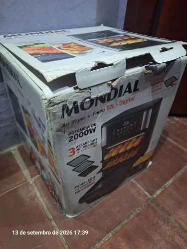 Air fryer nova na caixa