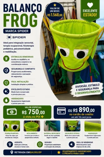 Integração Sensorial - Balanço Frog