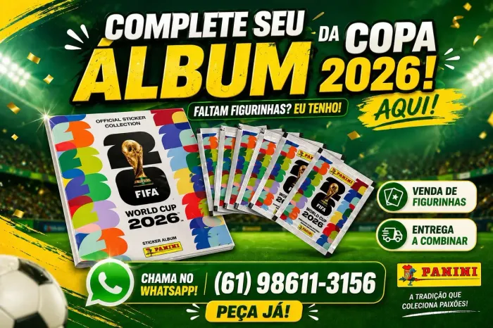 Figurinhas Copa do mundo 2026, Escolha a sua!!!