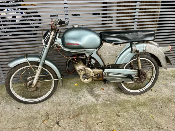 Zundapp KS 50cc 1962 relíquia única no Brasil 