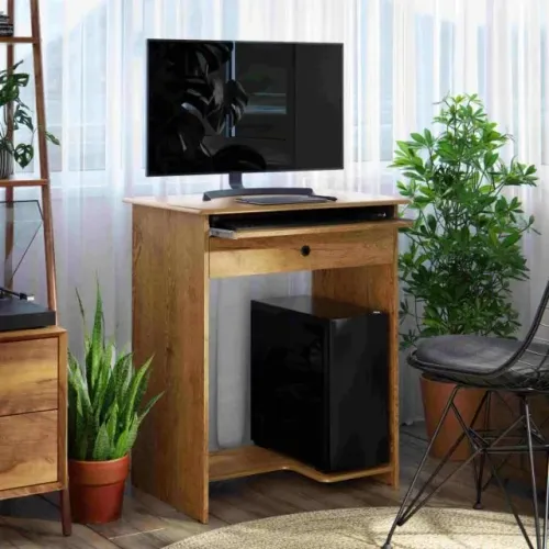 Mesa de Computador Pratica com Gaveta Freijo EJ Moveis - Entrega Rápida! 