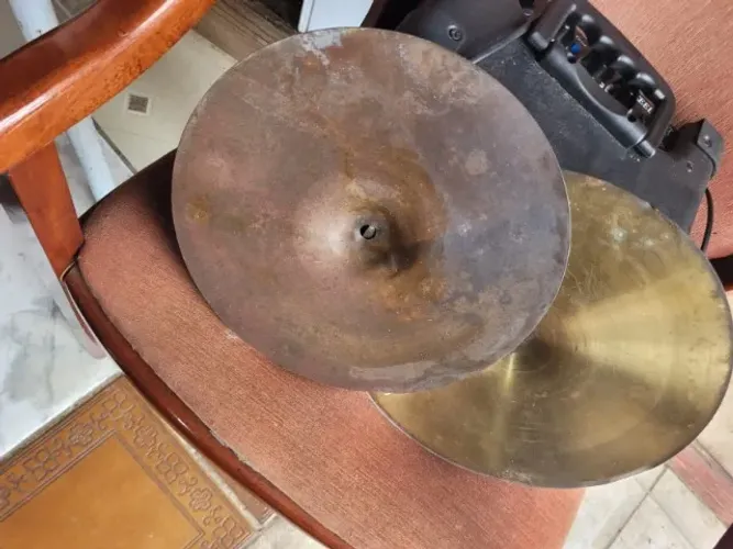 PAR DE PRATOS CHIMBAL CITY 12" - USADOS