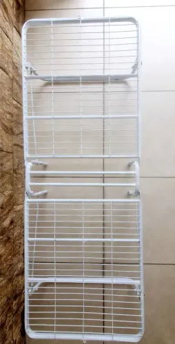 Cama dobrável c/ colchonete courino
