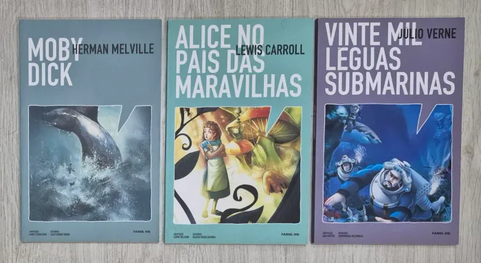 3 HQs de adaptações de livros famosos
