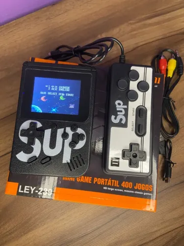 Mini Game Sup PORTÁTIL com Controle 400jogos Ley-239