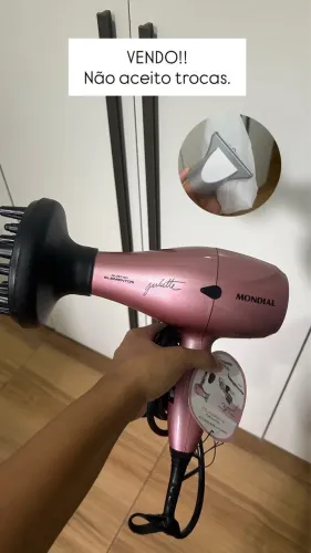 Secador Mondial By Juliette 127V 2000W / Bocal Difusor e Direcionador