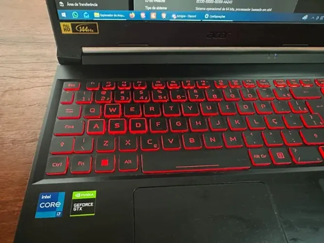 Notebook Gamer i7 Acer Nitro 5