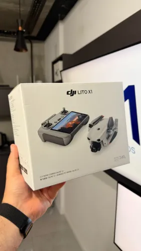 Drone Dji Lito X1 Controle Com tela + Fly More - 1 ano de garantia (3 Baterias) | Loja Fís