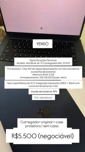 MACBOOK AIR 15.3 (M2/2023)