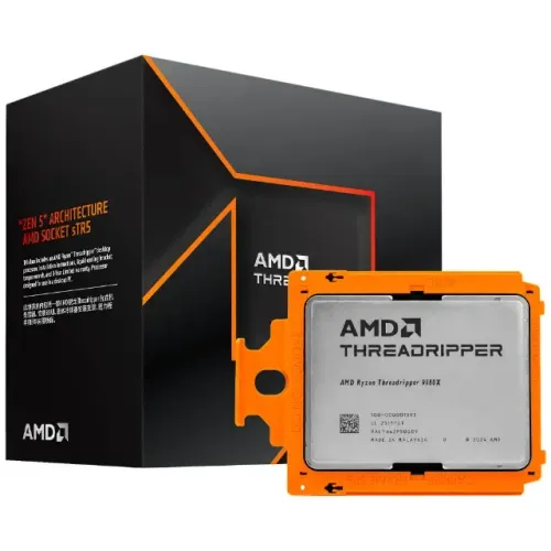 Processador AMD Ryzen Threadripper 9980X Socket sTR5 / 3.2GHz / 320MB