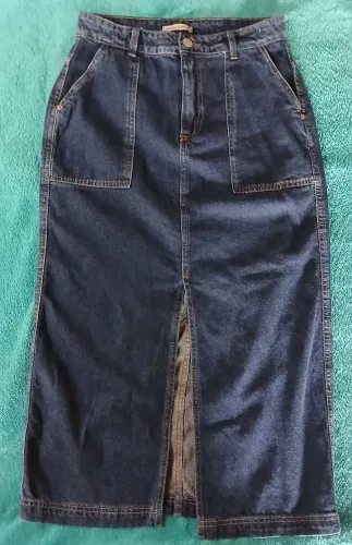 Vendo saia jeans longa (NOVA)